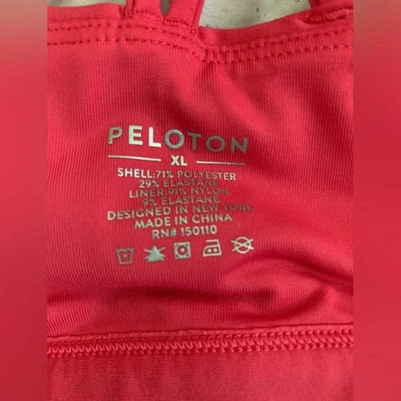 EUC Peloton hot pink  Sports Bra size extra large - Picture 3 of 3